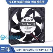 Sanyo 9G1224A404 12025 double ball 24V 0 21A 12CM inverter large air volume fan