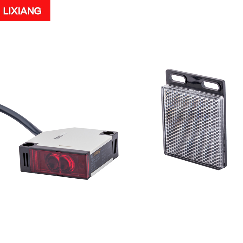 lixiang e3jk-r4m1 mirror reflective photoelectric switch sensor 12v 24v 220v induction switch