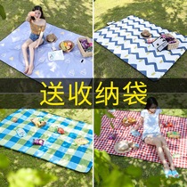 Outdoor camping moisture proof mat Picnic mat Spring outing picnic picnic cloth thickened waterproof portable folding tent