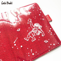 4 pieces) cabinet hand account printing hand account PVC protective cover book clothing universe dinosaur mine