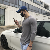 BEESTRONG stretch Europe and the United States ins loose training suit Fitness base shirt Slim-fit quick-drying running sports long-sleeved