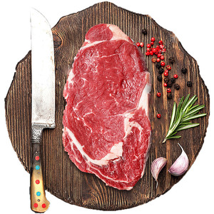 绝世家庭原肉整切牛排套餐黑椒牛肉10片儿童新鲜菲力西冷20