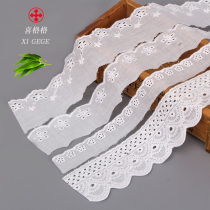 cotton lace excipient black and white lace lace handmade diy excipient cotton lace sofa curtain lace material