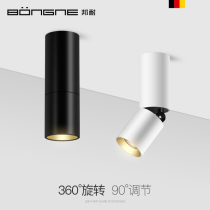 Nordic led light home living room ceiling lamp non-hole ceiling type round Net Red Live Room Spotlight