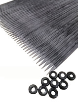 Electronic inverter insulation rod High-strength high-voltage insulation rod ground pile rod solid sharpened glass fiber rod