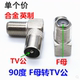 케이블 T TV 플러그 F-HEAD FEMANE TO RF/9.5 남성 90도 팔꿈치 F 좌석 스레드 안테나/TV 케이블 T TV 플러그 F-HEAD FEMANE TO RF/9.5 남성 90도 팔꿈치 F 좌석 스레드 안테나/TV