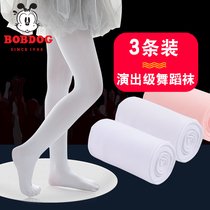 Baby girl dance socks summer thin section children pantyhose dancing socks white practice stockings