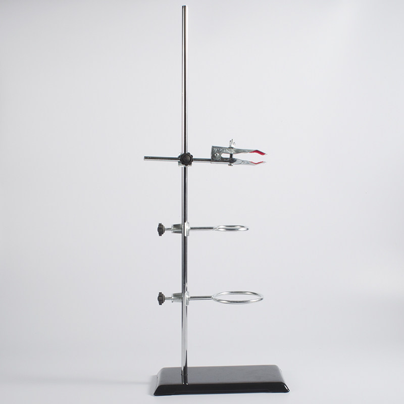 大号 铁架台 方座支架 铁环烧瓶夹物理化学教学实验仪器材