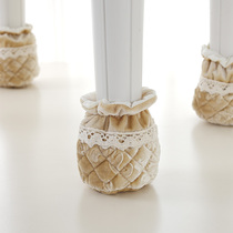 Silent wear-resistant protective cover thickened table and chair foot cover chair foot cover long stool foot pad foot cover can be machine washable