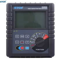 Iridium ETCR3200 double clamp grounding resistance meter grounding resistance meter grounding resistance multi-function grounding Resistance Tester