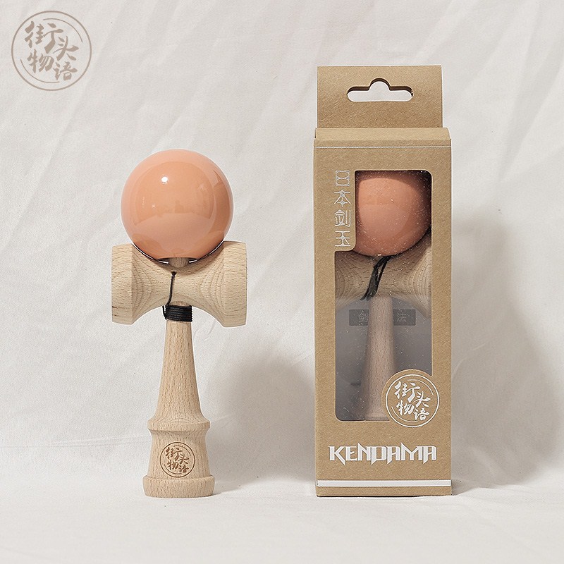 Japan Sword Jade Kendama Professional Sword Ball Skills Ball Lotus Root Color Anticollision Bright Light Lacquer