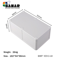Bajar circuit board placement box plastic waterproof box Monitoring routing enclosure power supply instrument case BWP10513