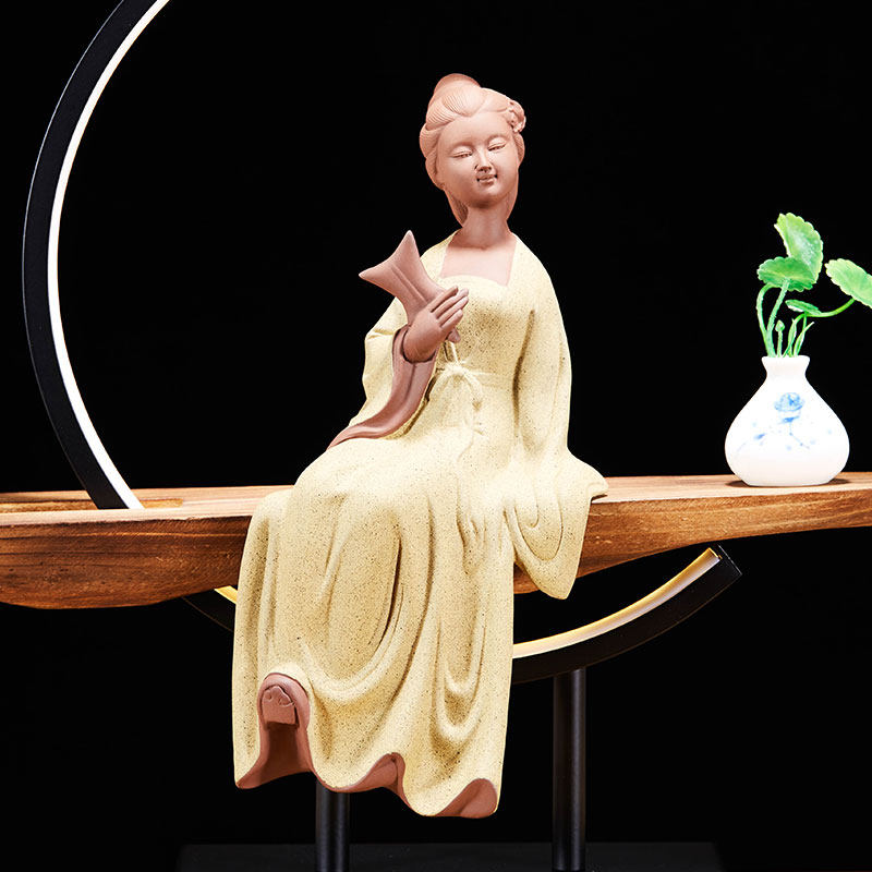 雾化加湿水景造雾器小型假山风水轮循环流水器景观家居摆件