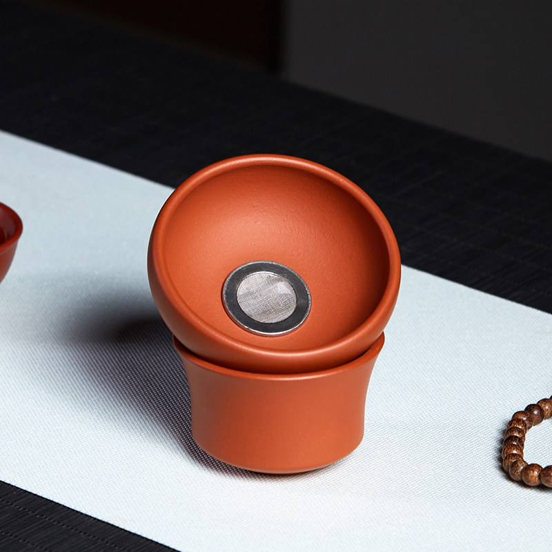 紫砂茶漏器茶滤茶叶不锈钢过滤网茶隔创意泡茶神器茶具配件