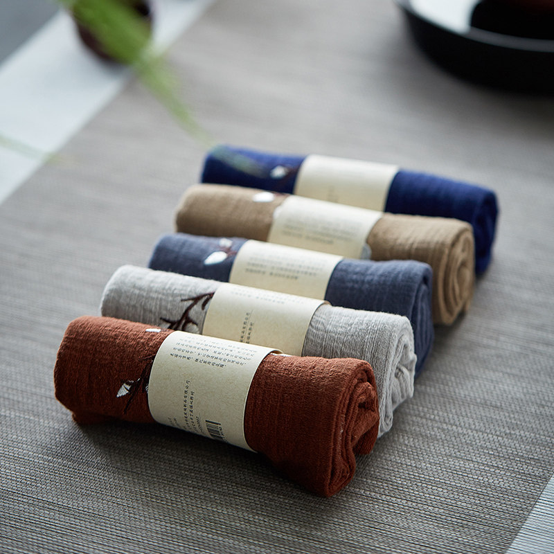 加厚茶巾高档茶布吸水功夫茶具毛巾茶几茶桌抹布垫禅意道茶台配件
