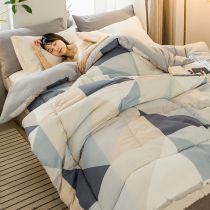 The quilt winter was thickened to keep the cotton quilt and the two were air-conditioned by the four-season general student dormitory in spring and autumn