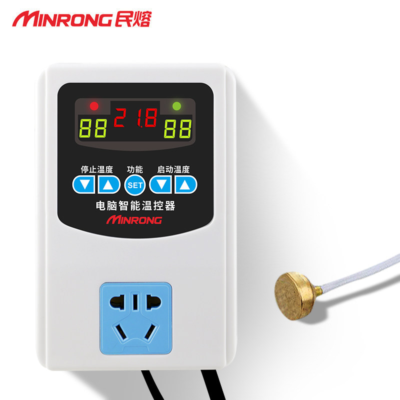 temperature control switch 220v digital display intelligent automatic control boiler temperature controller high precision refrigerator temperature controller