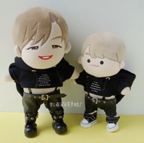 (Flush) 15cm20cm Coat Dew Navel Suit Black Sweater Leather Pants Strap Without Va