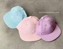 (Spot) 20cm Eva Hat Macaron Color Ensemble Flat Eatery Baseball Cap Three-color Hat