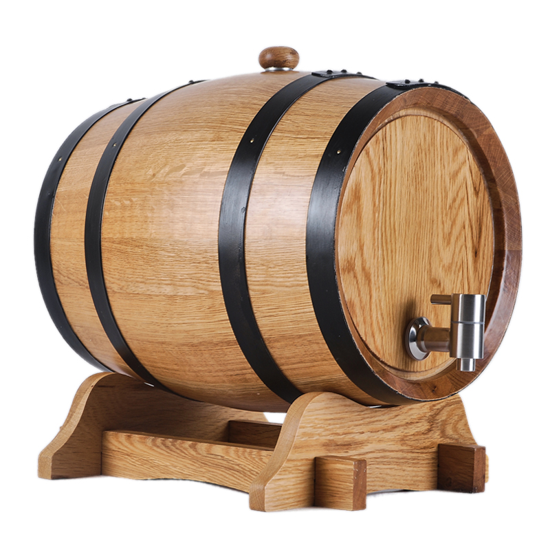 huanze 20 liters constant pressure oak barrel red wine real roasted, glue- and wax- self-brewed red wine in oak barrels