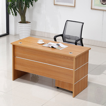 Boss computer desk office table and chair combination simple modern manager desk board office home main desk Chengdu