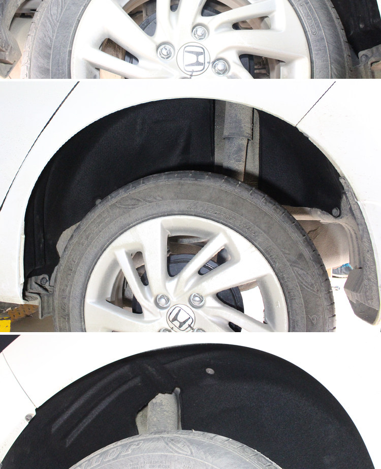 第壹社 新飞度叶子板内衬 gk5后轮棉内衬 隔音内衬 飞度后叶子板