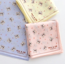 Japanese made imports PAULJOE LADY CHILDREN CARRY-ON PURE COTTON COTTON CLOTH PRINTED HANDKERCHIEF Handkerchief Scarlet