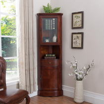 American corner cabinet corner corner cabinet European living room triangle shelf restaurant corner floor storage corner kitchen corner cabinet