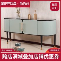 American light luxury TV cabinet 1 4 meters small apartment master bedroom solid wood TV cabinet High Net Red Porch Locker