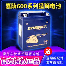 For the three-wheel of Jia Ling 600 motorcycle JH600B-A the original battery 12V14A for the two-wheeler