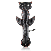 Whipping butt sp alternative training cat head shape eyes with drill leather hand pat sm sex toys for men and women