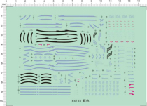 High-speed model HG ZGMF-X56S fate pulse (PB limited edition) dedicated water patch (64765)