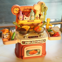 Childrens house kitchen toys little girl baby cooking cooking simulation girl cooking kitchen utensils set 2 years old 3