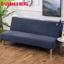 Knitted thickened non-armrest folding sofa bed cover full cover sofa cushion fabric simple modern sofa towel