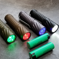 Giant wave four-eyed freak CREE XPL light Pearl HI atmosphere light LED outdoor lighting intense light flashlight 18650EDC