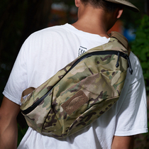 Military fans tactical bag with brown bear EDC imported multicam camouflage Helinox large shoulder oblique arm bag running bag