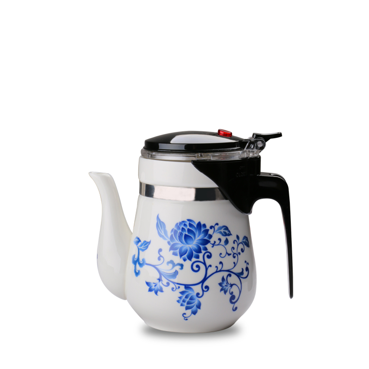 Package mail elegant cups filter ceramic teapot tea cups of tea, linglong cup bladder tea tea set