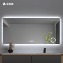 Smart mirror toilet frameless hanging mirror toilet makeup waterproof bathroom mirror modern bathroom mirror touch screen customization