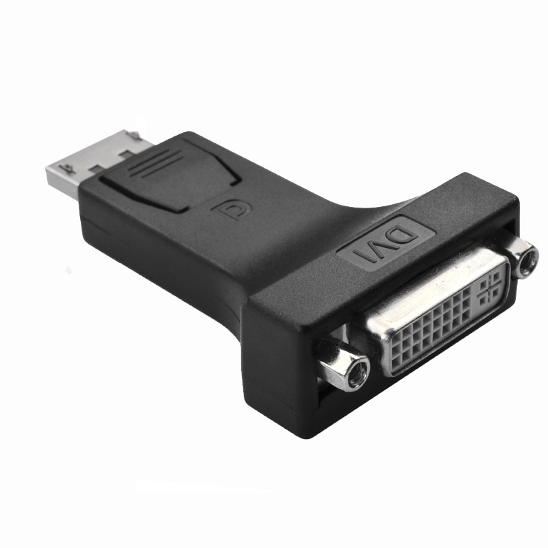 dp转dvi高清转接头displayport转dvi转换线电脑主机转显示器
