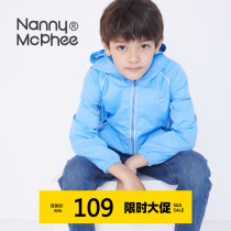 Nanny McPhee childrens contrast jacket Boys and girls jacket baby windproof Western style top Spring and Autumn