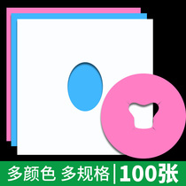 Disposable cave towel beauty salon massage mattress face towel pillow towel foot bath non-woven round bedside pad towel