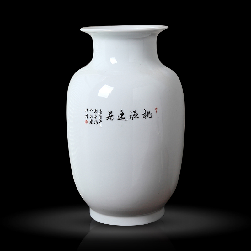 Jump the 】 household act the role ofing is tasted jingdezhen ceramics vase furnishing articles creative flower arrangement sitting room restaurant decorative arts and crafts