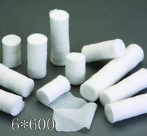 Hualu brand high quality defatted gauze bandage 6 * 600cm cotton bandage medical gauze roll