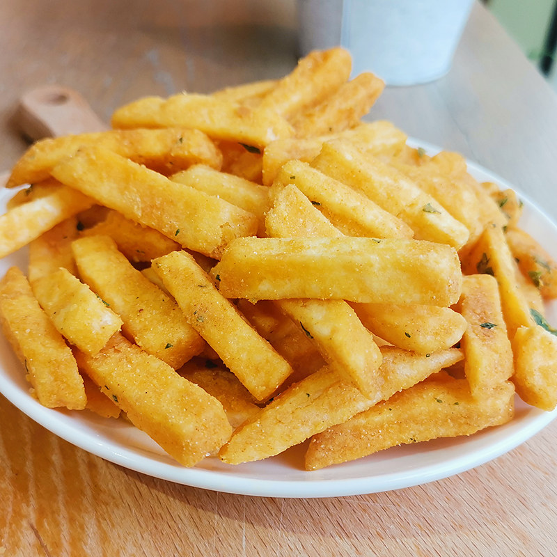 新加坡特产香味咸蛋黄薯条100g黄鸭进口零食即食香脆网红美食小吃