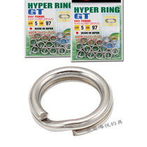 Japans original imported NT stainless steel high-strength professional fisherman double-circle slow shaking iron plate wave grate connection buckle