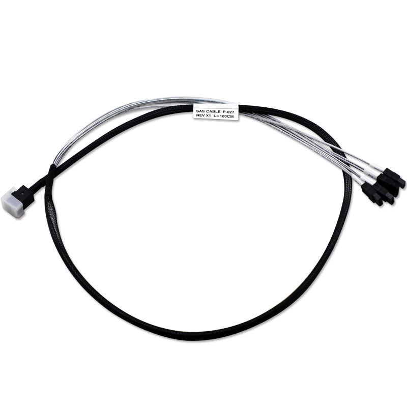 unicaca sff8643-4 * sata data cable server cable connected to the sata hard disk 65cm / 100cm