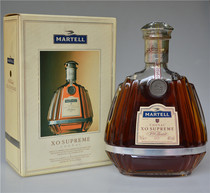 Old wine collection French MARTELL XO MARTELL xo Cognac 40 degrees old without box