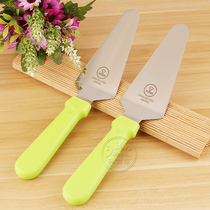 Thickened Stainless Steel Pizza Shovel Baker Tools Diy Cake Shovel Whipped Cream Scraper Raving Triangle Bull Shoveling