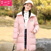 High junior high school students cotton clothes female Korean version of Down cotton clothes winter clothes 2020 new girl slim cute cotton-padded jacket coat