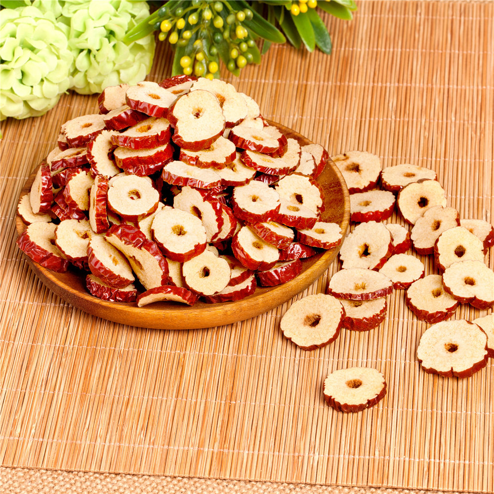 新疆若羌红枣干若羌红枣片500g  无核红枣片泡茶零食酥脆